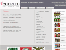 Tablet Screenshot of interleo.com